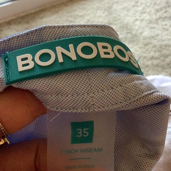 Bonobos Men’s Fish Swim Trunks Blue Size 35 Vacation Beach Swimming - Picture 4 of 9